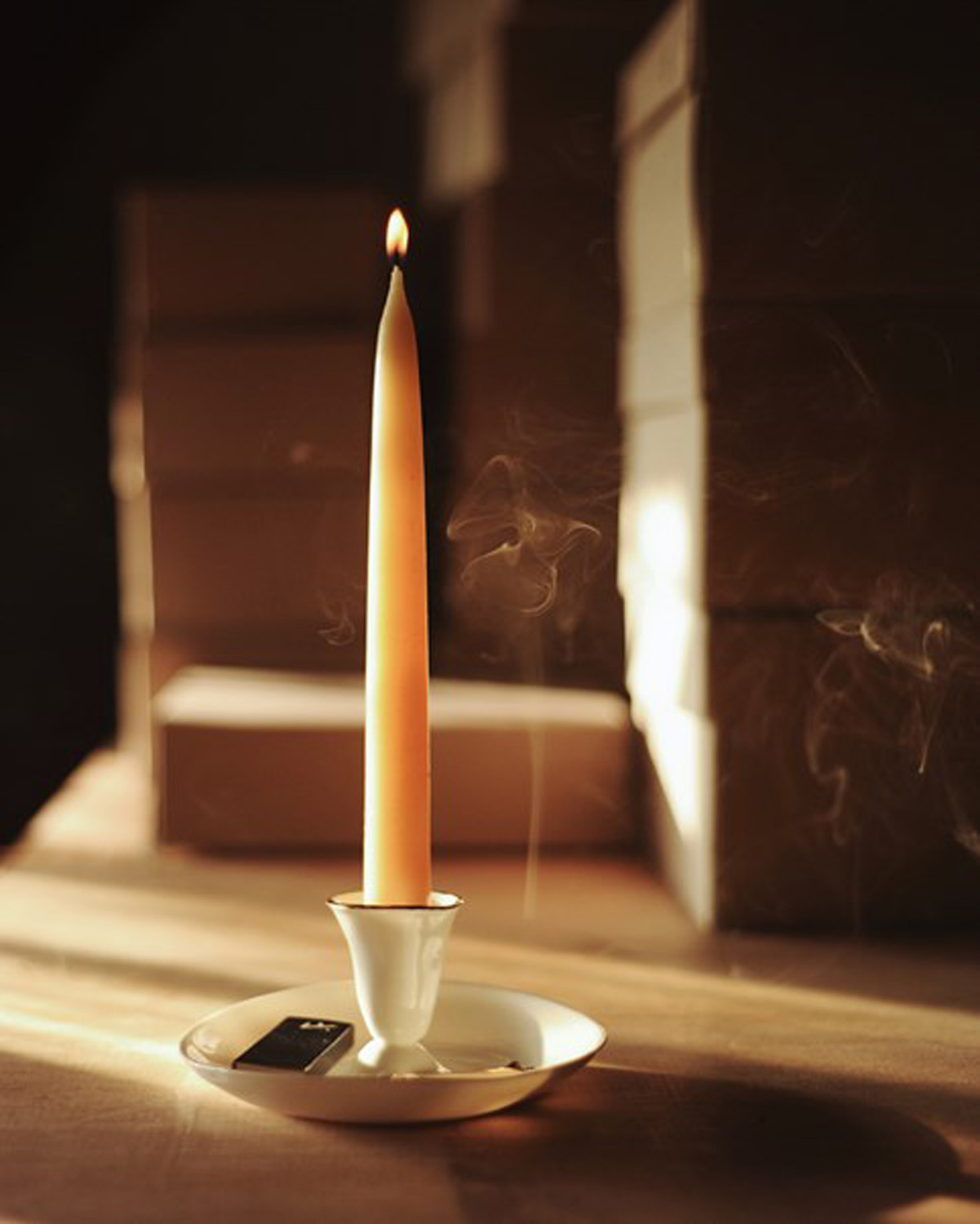 Candlestick by Feldspar - artisinal ceramics handmade in the UK