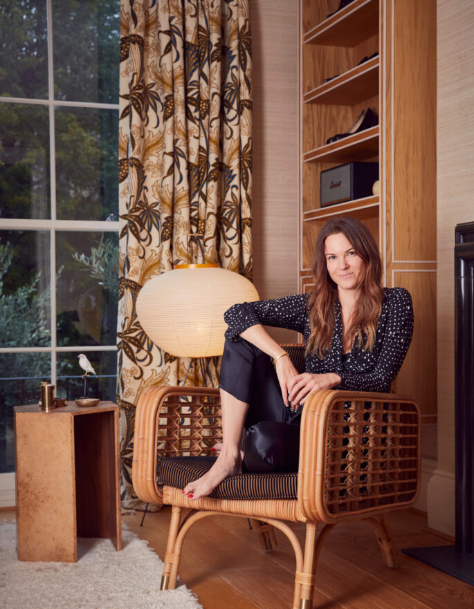 Portrait of Fran Hickman luxury interior design in London