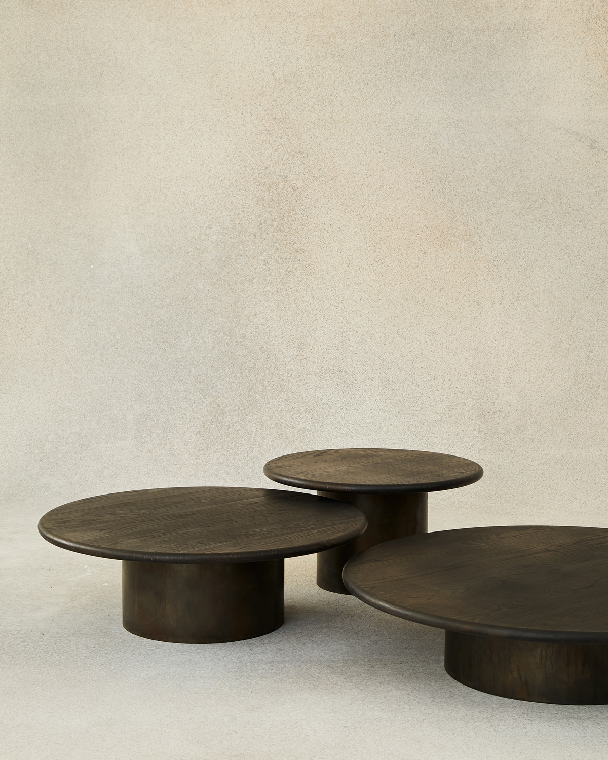 Low tables by Fred Rigby - artisinal furniture maker in UK