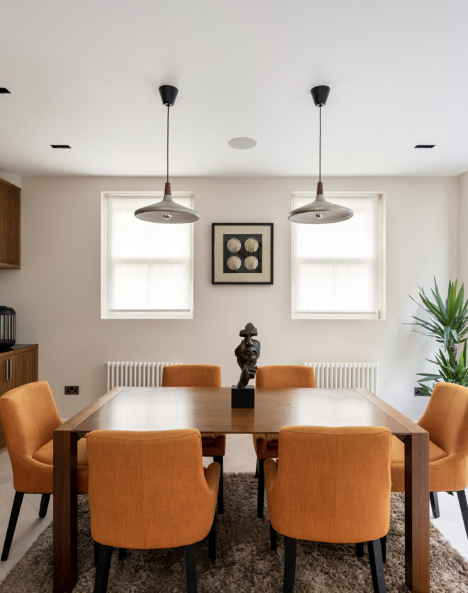 For Sale: Elgin Mews Notting Hill W11 modern dining room