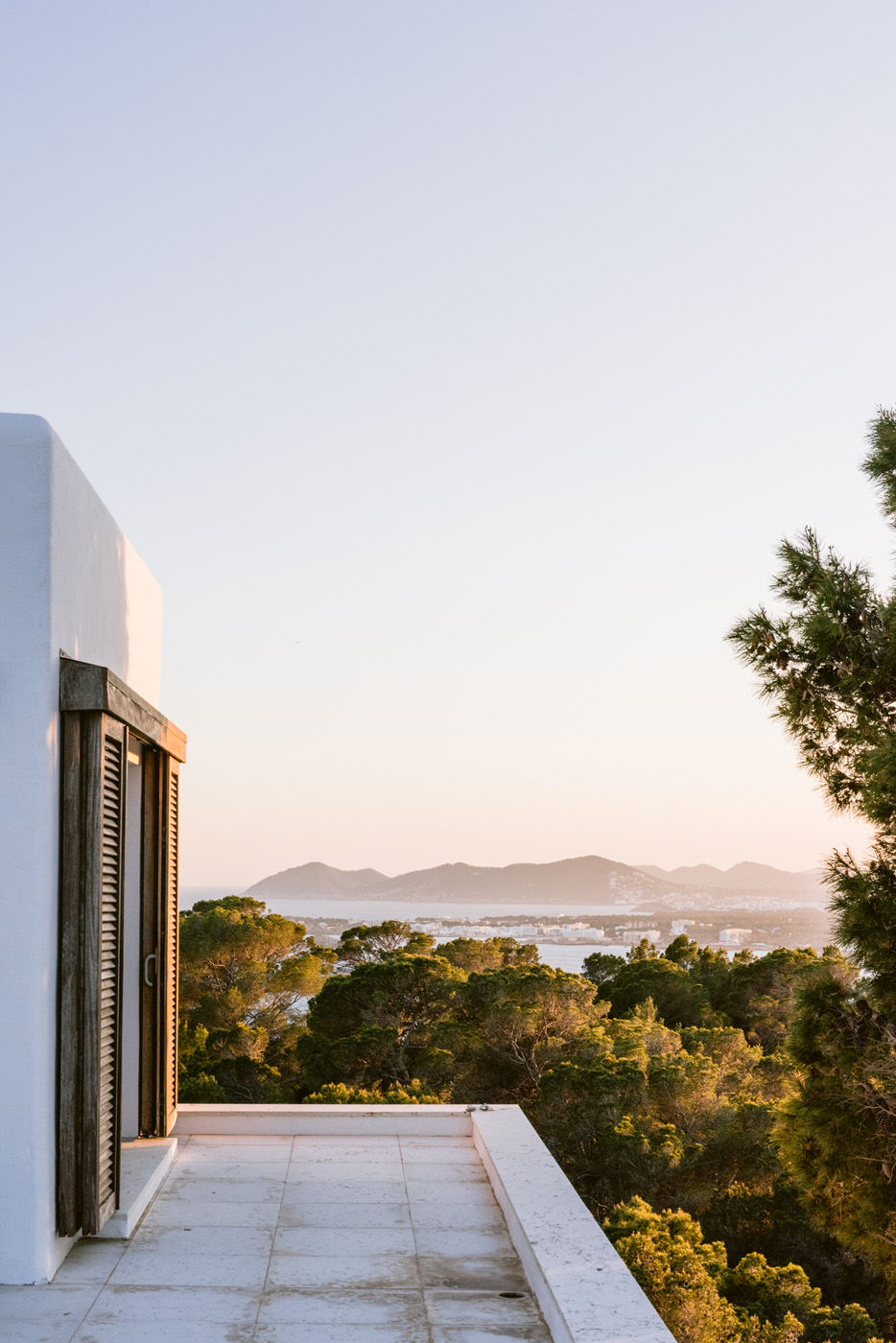 Expansive views from a peninsula estate in Ibiza