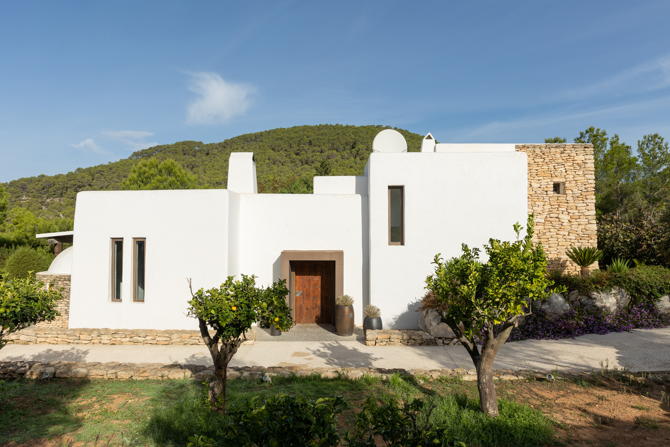 Front view of Ibiza Finca for sale