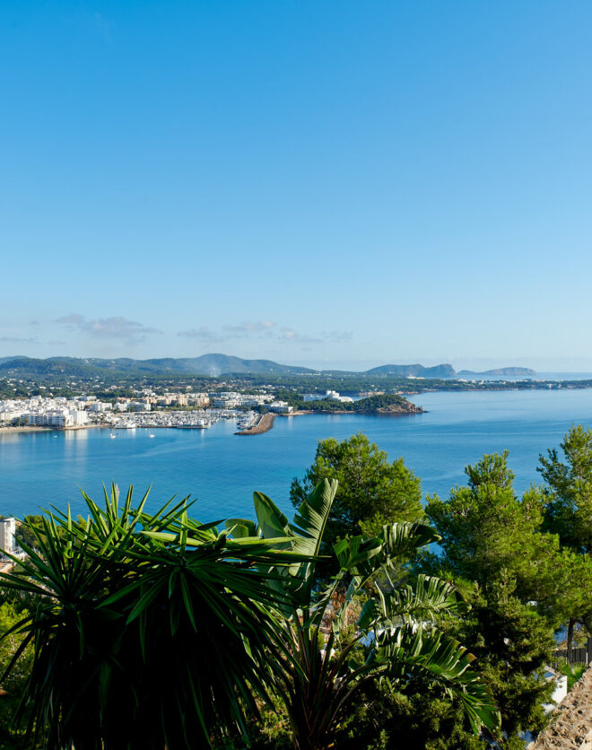 View from a luxury villa for sale in Ibiza