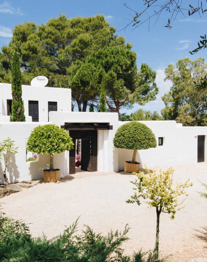 Exterior of Can Alamar - a luxury villa to rent in Ibiza