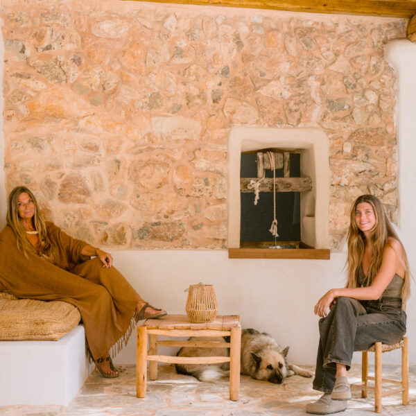 Dolores and Maxine in Can Terra