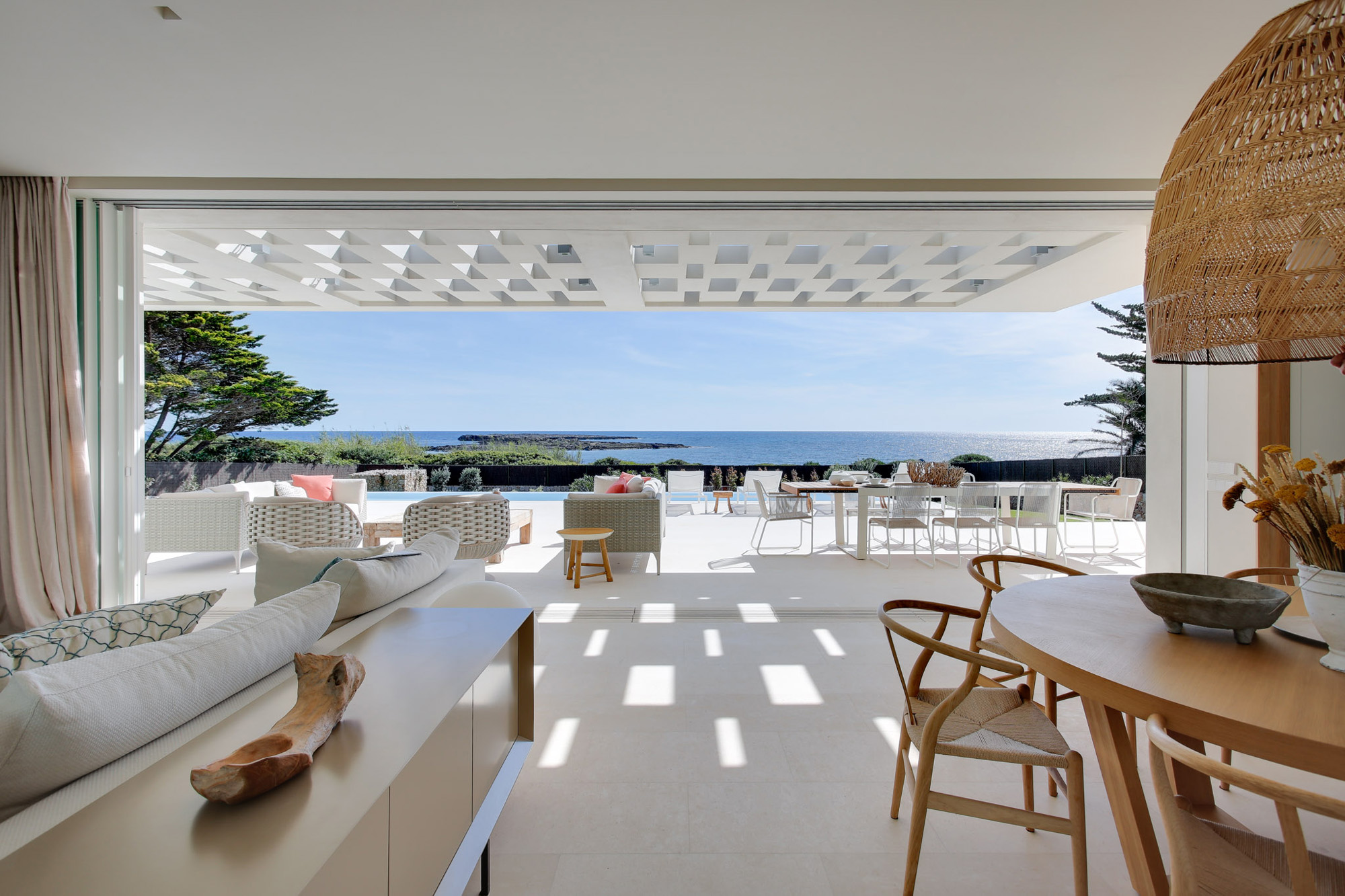 Reception Room LUV Studio luxury architecture and interior design in Ibiza