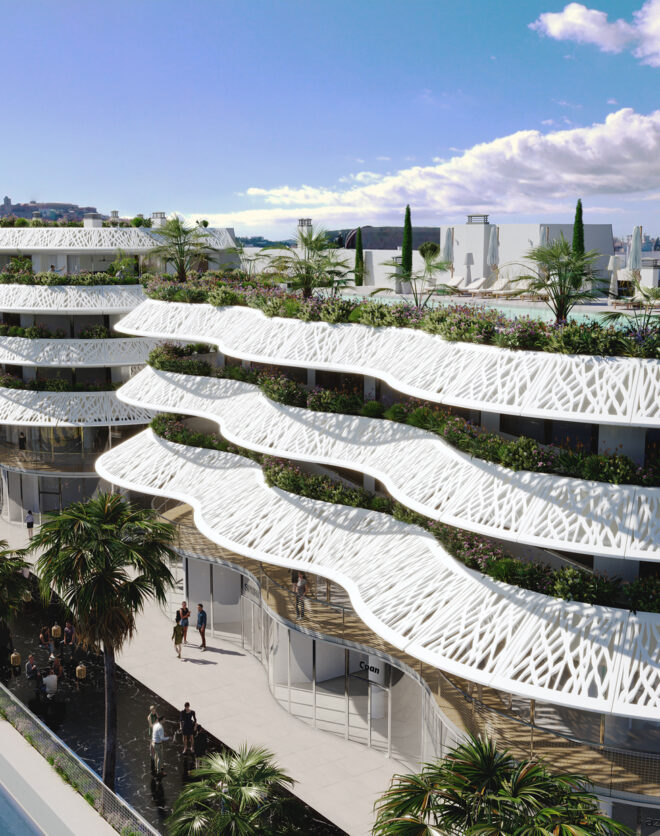Luxury new development in Marina Botafoch, Ibiza