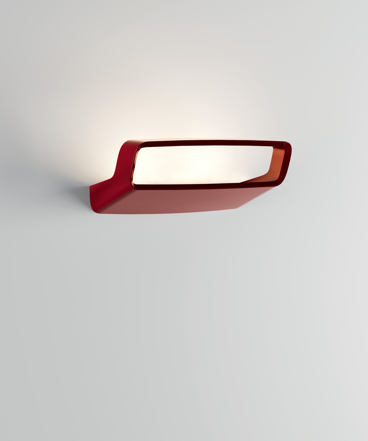 Close up wall light by Lodes