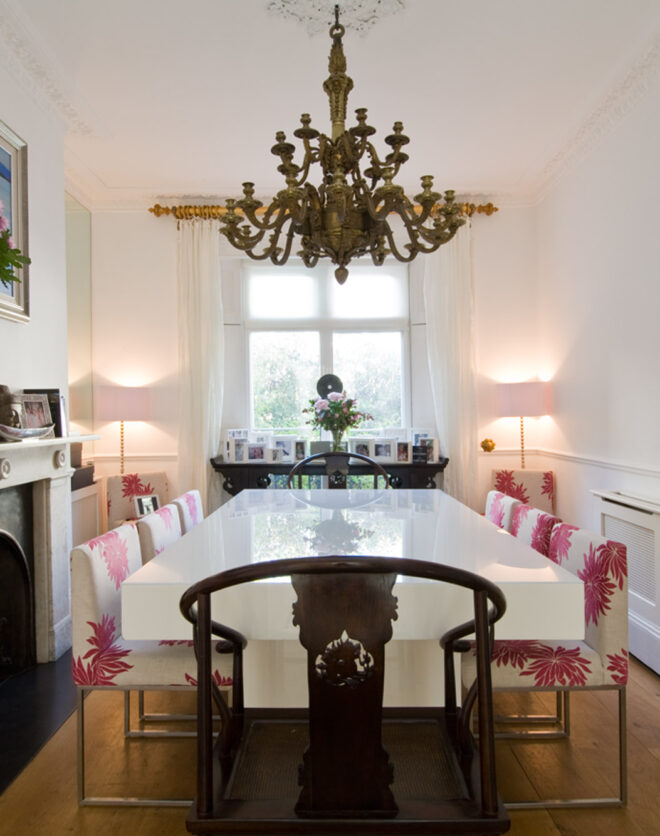 Dinning Room at Kensignton Park Road, Notting Hill
