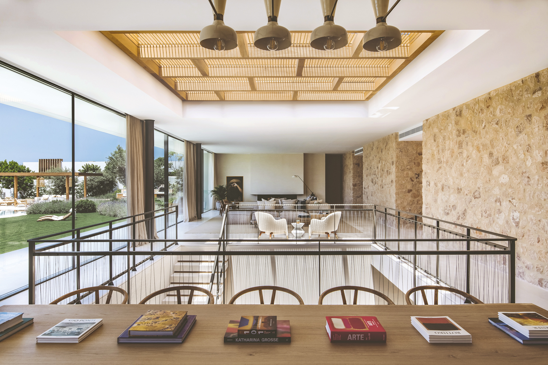 Living area designed by architect Estudio Vila 13 photographed by Ana Lui