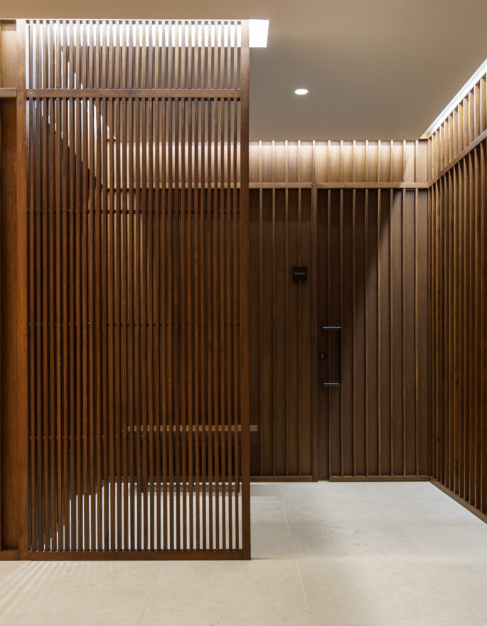 Woodwork by Manea Kella - luxury contemporary architects in London