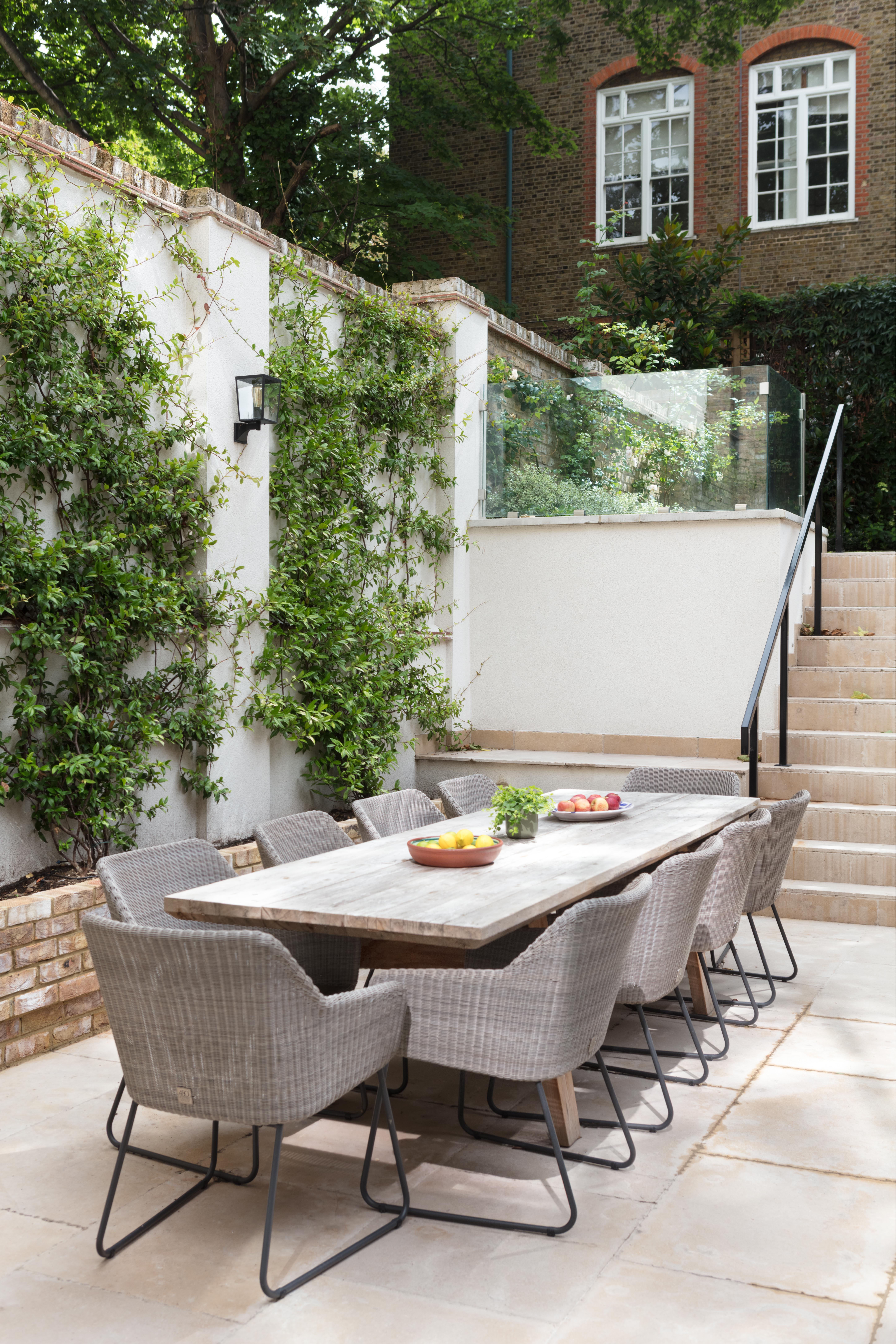 Garden table by Margot Tsim Interiors - contemporary interior design in London