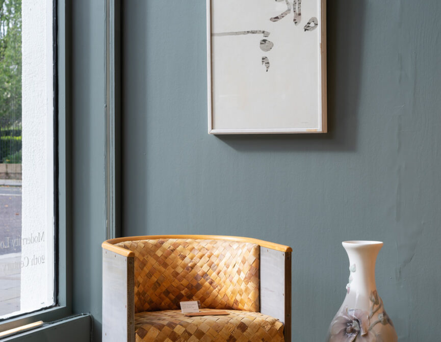 Chair and vase by Modernity - contemporary furniture design in London