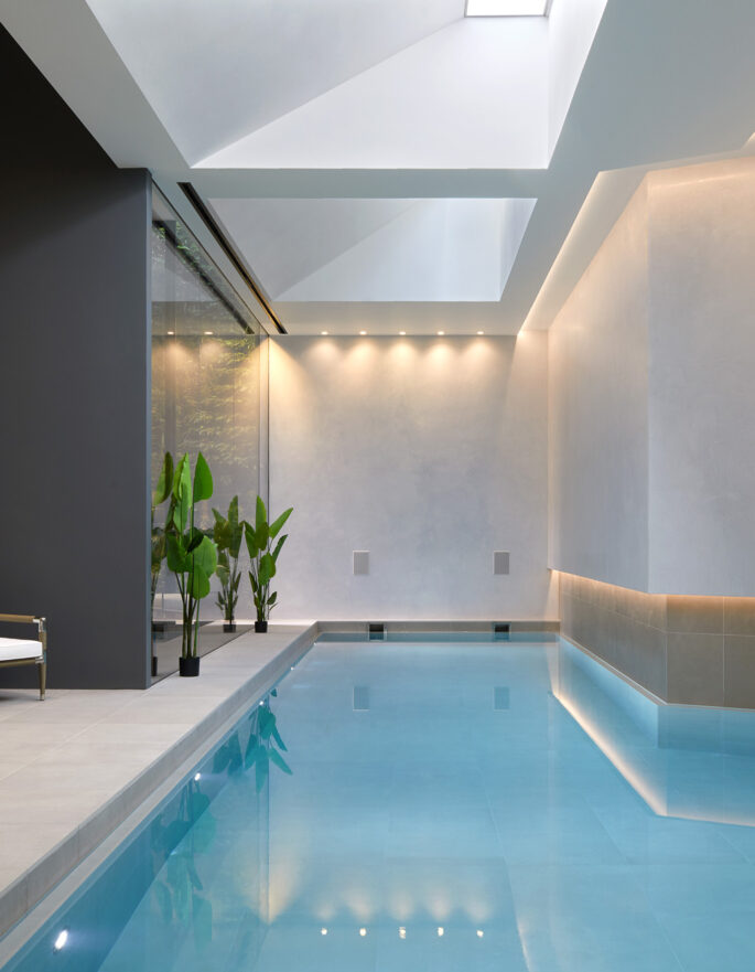 Swimming Pool by Marano Masey - contemporary architecture studio in London