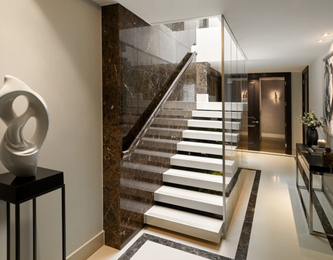 Moretti Interior Design – Penthouse – High Street Kensington – Entrance 1