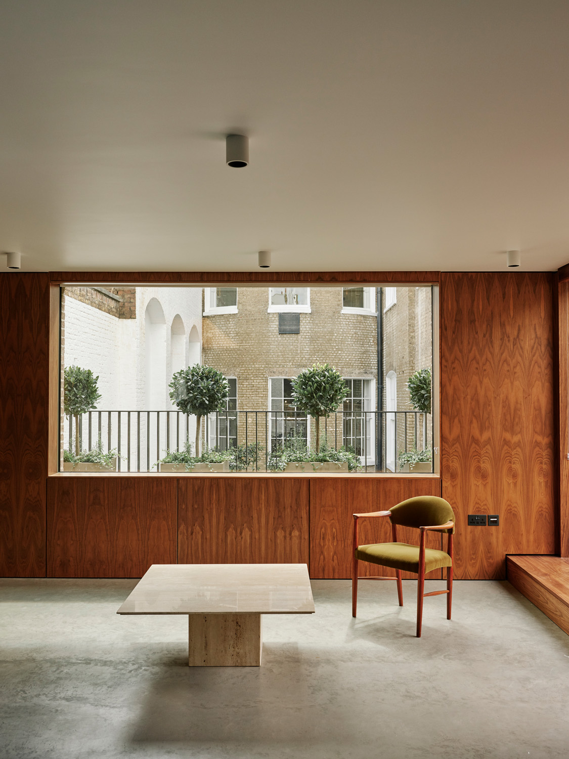 Table and chair by Morrow + Lorraine - contemporary architecture design studio in London