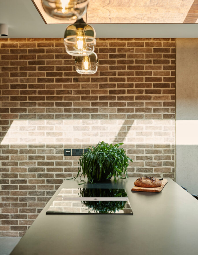 Kitchen island by Morrow + Lorraine - contemporary architecture design studio in London