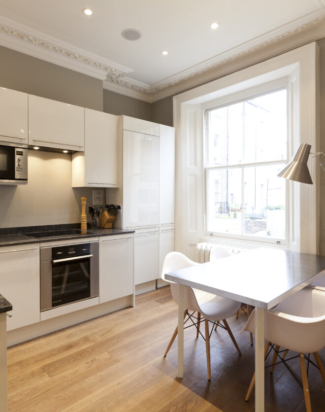 For Sale: Moorhouse Road Notting Hill W2 modern kitchen