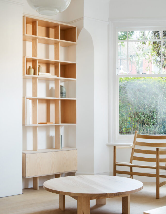 Bookshelf by O'Sullivan Skoufoglou Architects