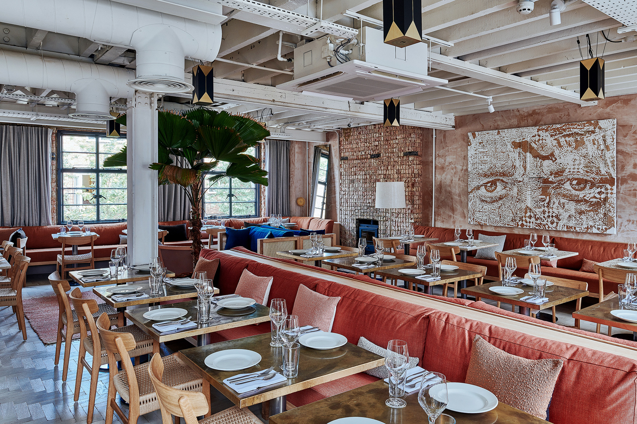 Gold Restaurant in Notting Hill by architecture firm Bechtolsheim Studio