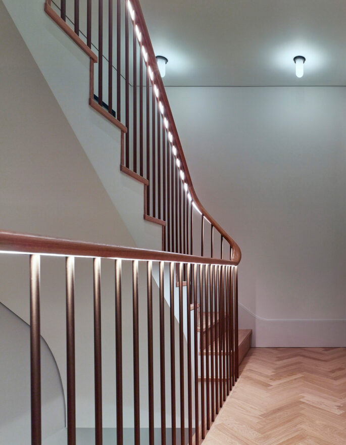 Staircase by Pitman Tozer Architects