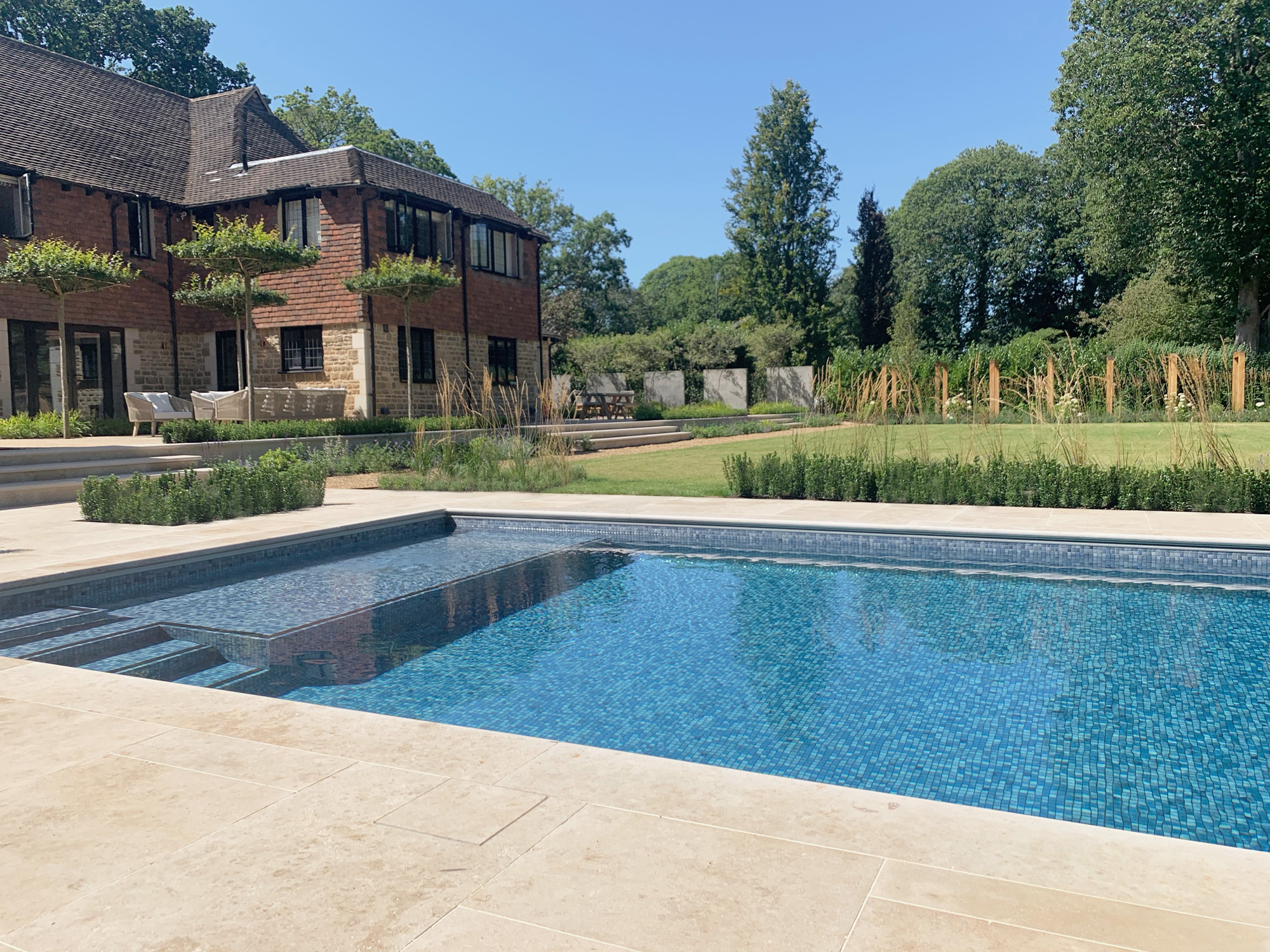 Swimming Pool by Pollyanna Wilkinson - contemporary landscape and garden design in London