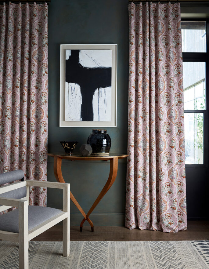 Curtains by Rapture & Wright - traditional British furniture and interior design