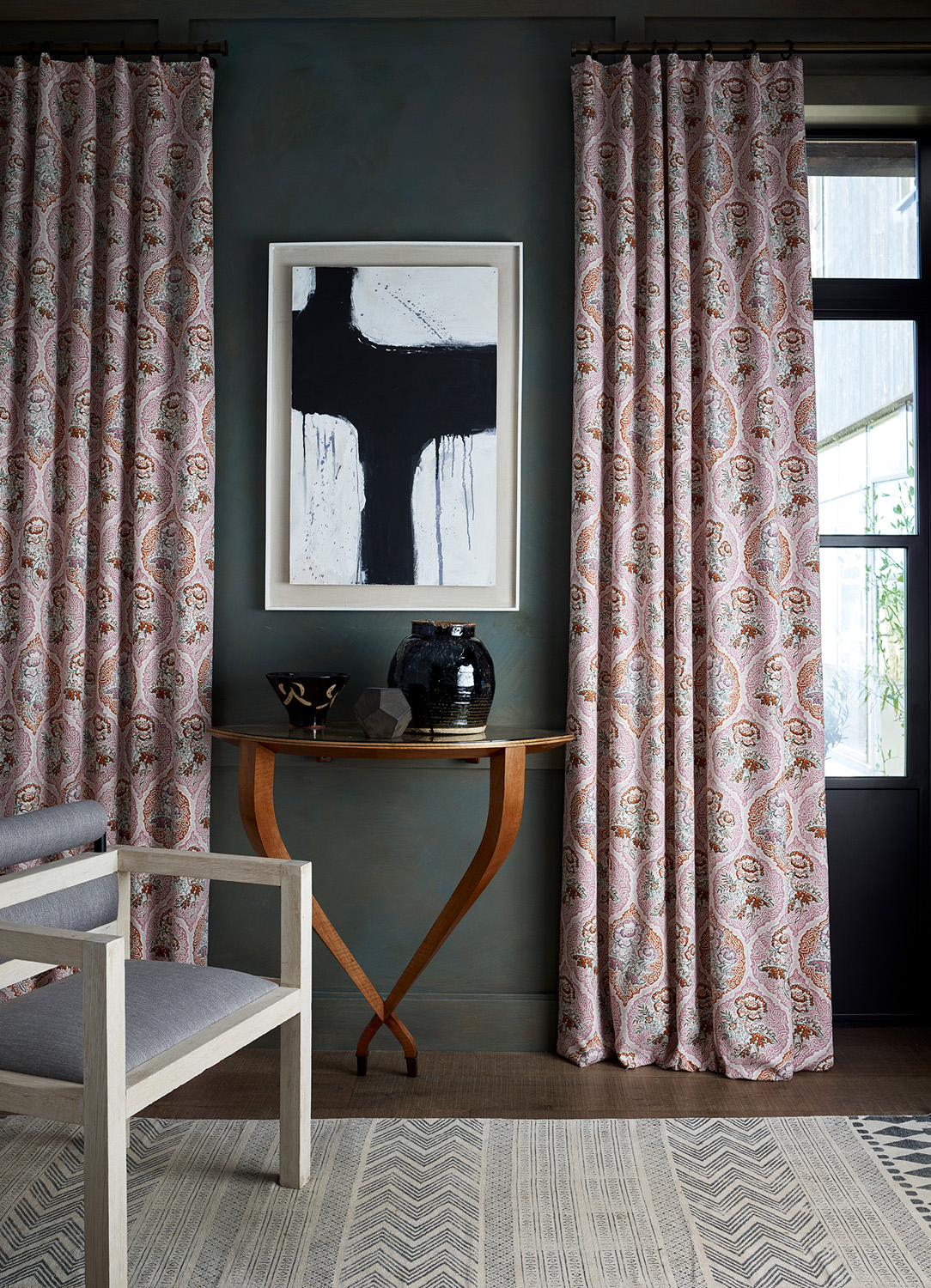 Curtains by Rapture &amp; Wright - traditional British furniture and interior design