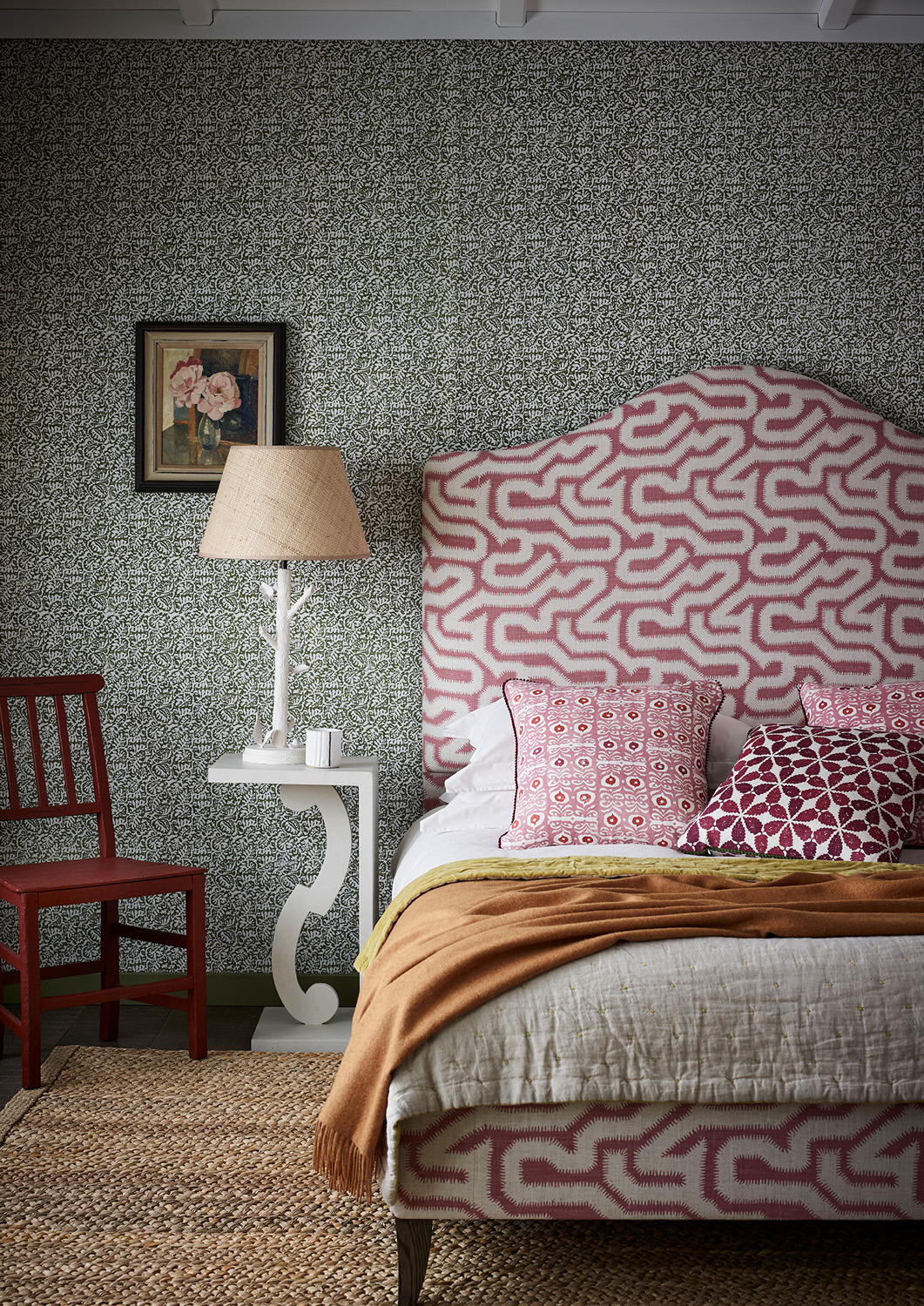 Bedhead by Rapture &amp; Wright - traditional British furniture and interior design