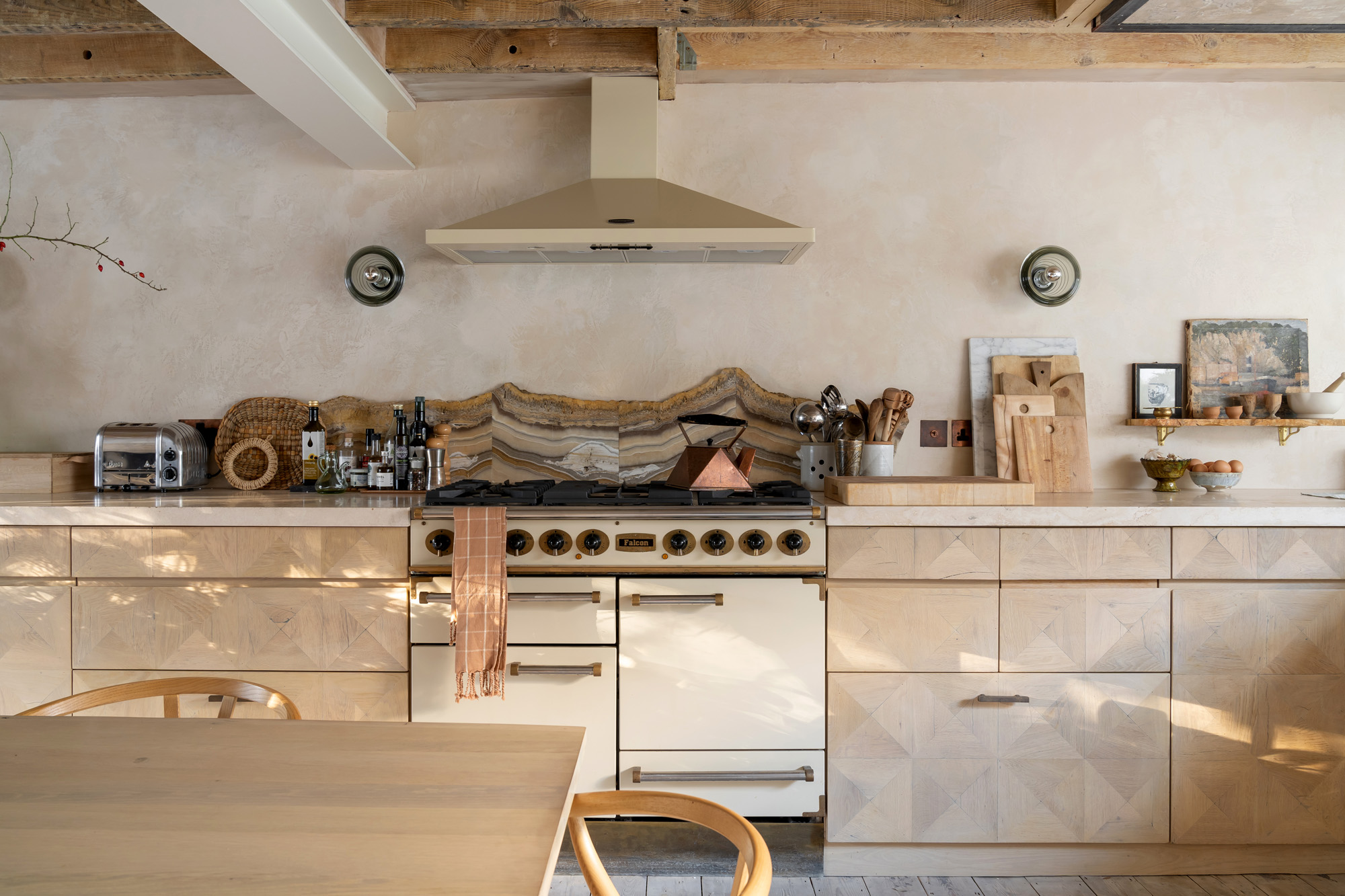 Kitchen by Retrouvius - salvage and upcycling interior design studio in London