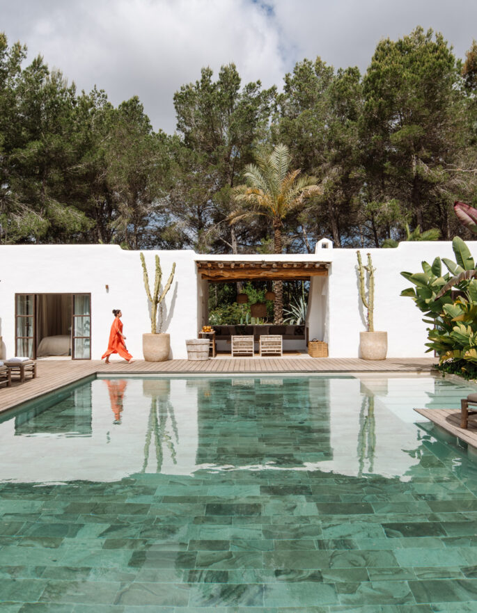 Pool by Jungle Studios - modern landscape design practice in Ibiza