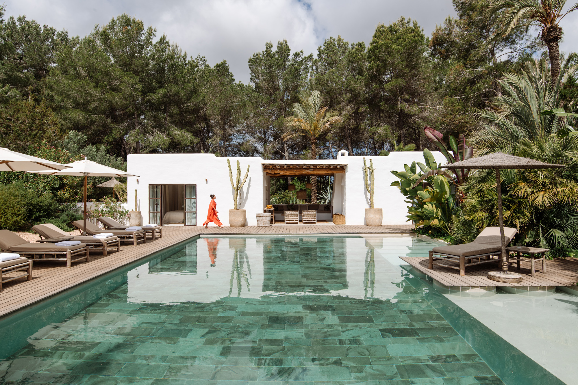 Pool by Jungle Studios - modern landscape design practice in Ibiza