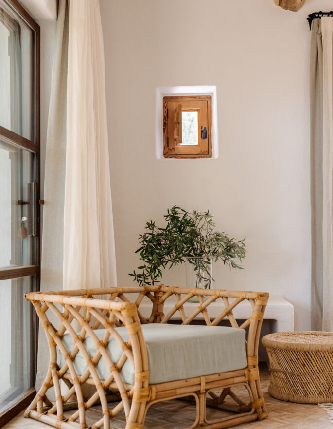 KsaR Living Ibiza Interiors Wicker Chair