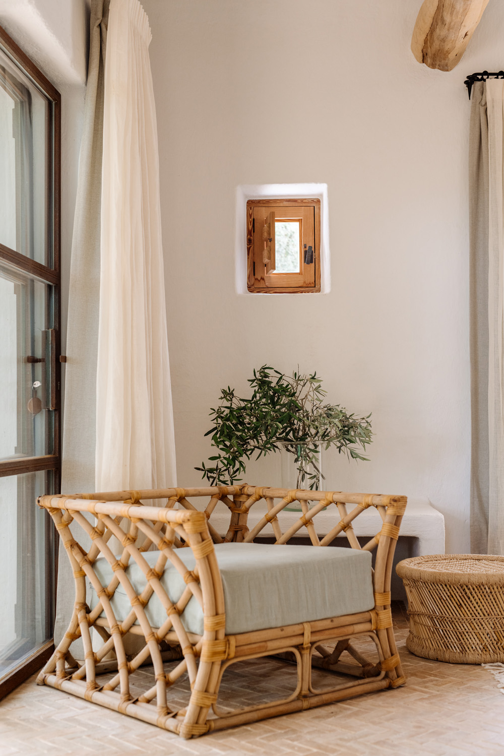 KsaR Living Ibiza Interiors Wicker Chair