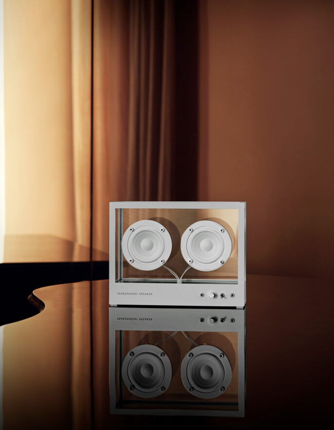 Small Transparent Speaker