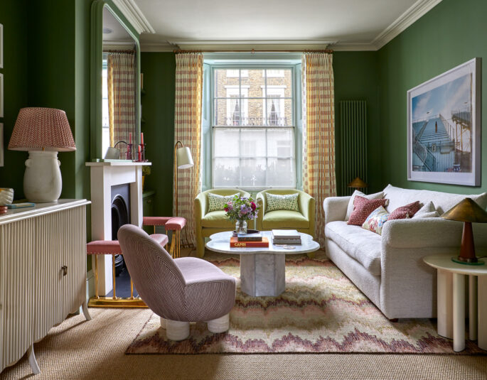 Design-forward living room