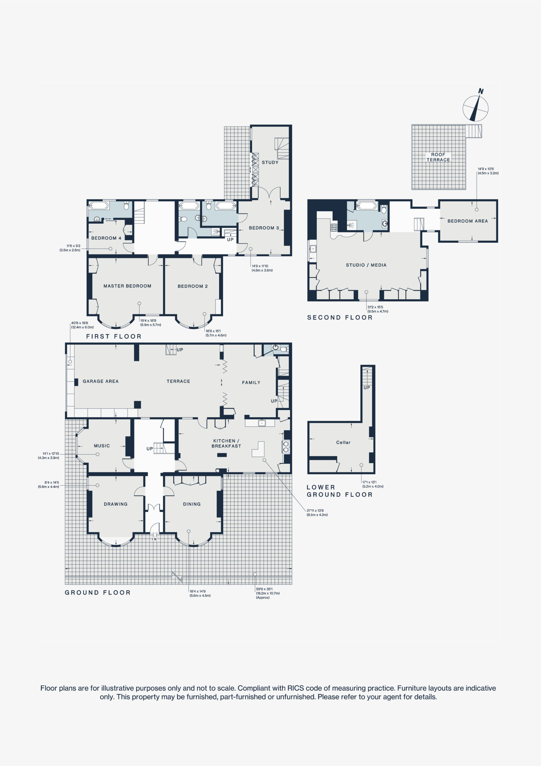 La casa georgiana-plan de piso-Domus-Nova