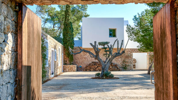 Exterior of Ibiza Villa Davina