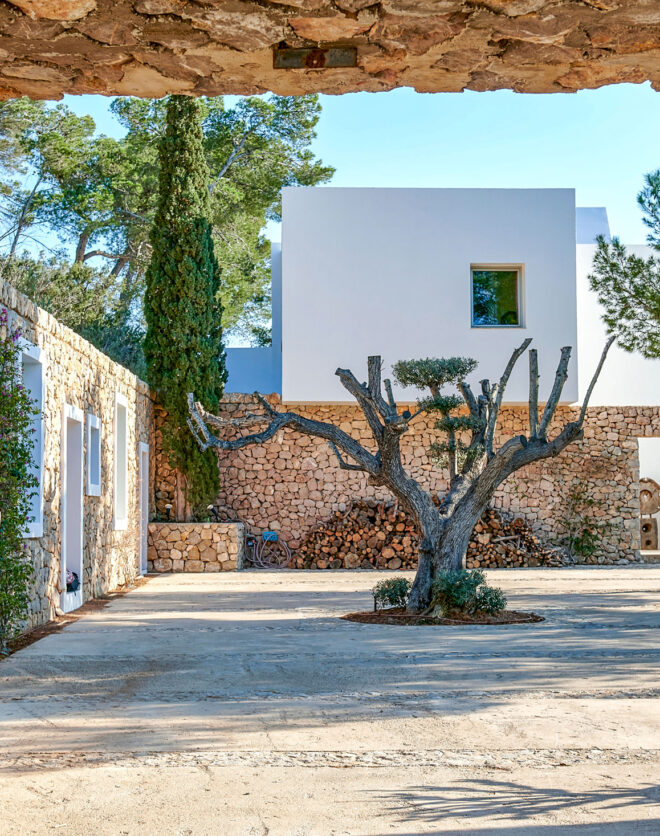Exterior of Ibiza Villa Davina