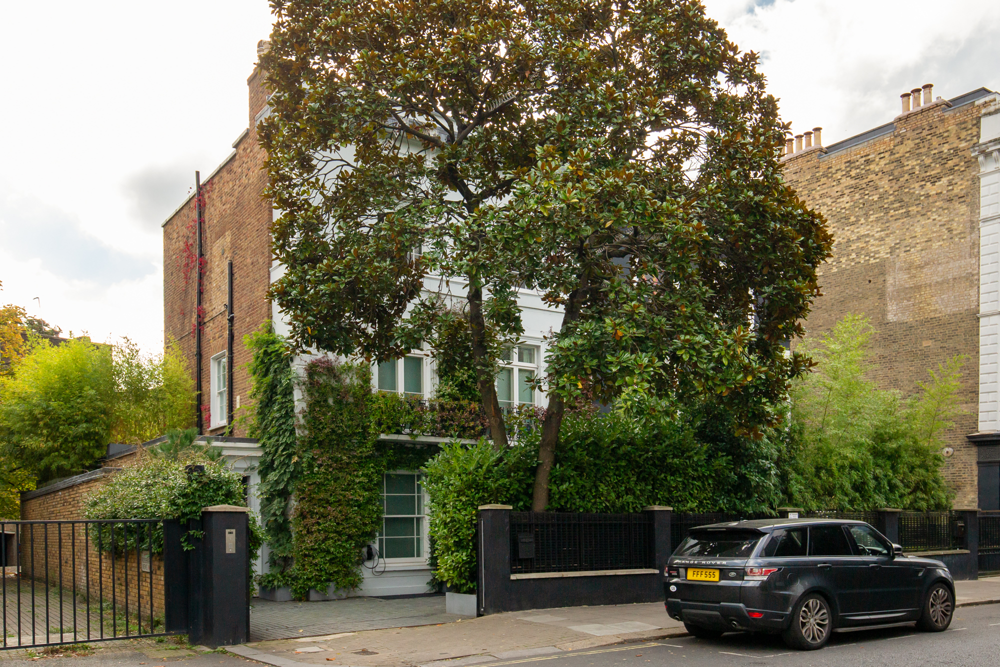 Westbourne Grove exterior with leafy trees