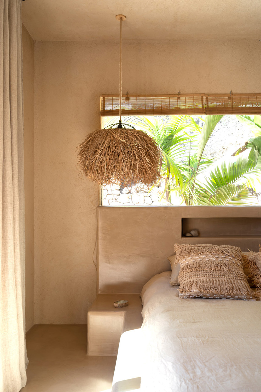 Bedroom of villa Nomad by Dolores Batselaere