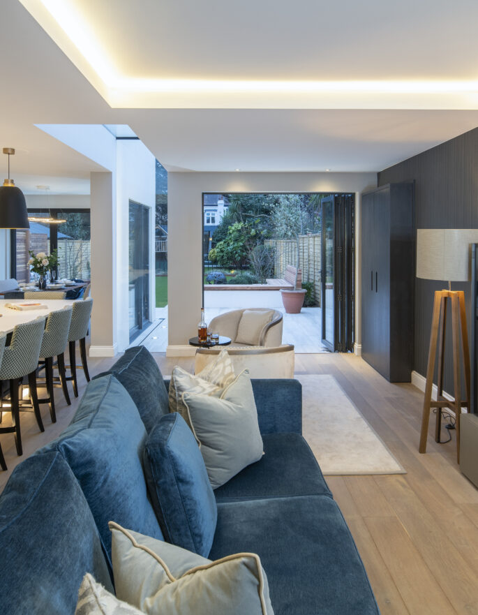 open plan at night Moretti_Interior_Design_West_London_Family_Home_HIRES_27