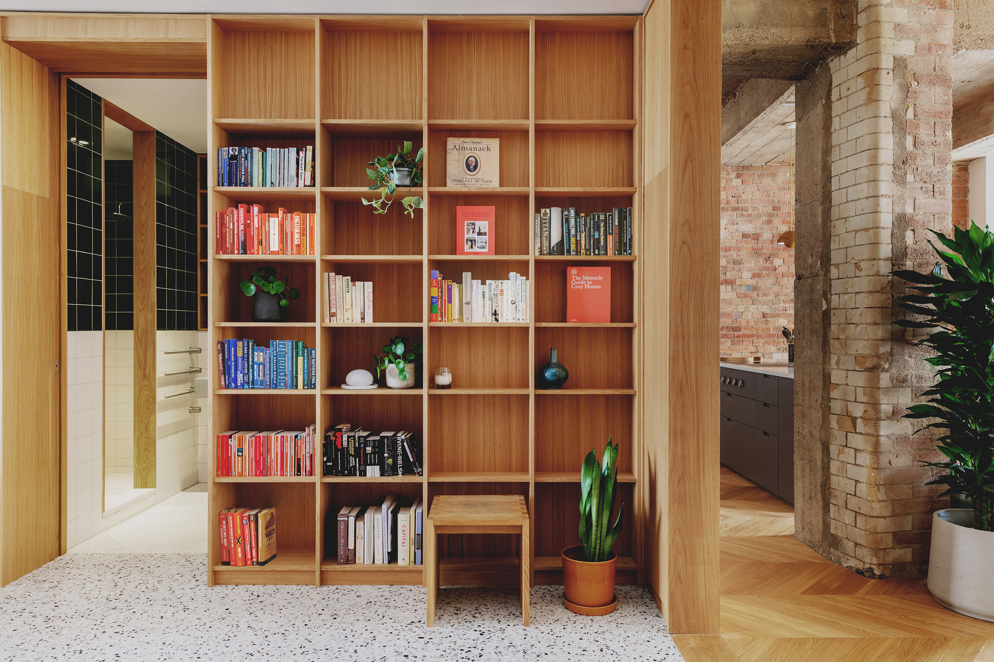 Bookcase at St John Street by Emil Eve Architects