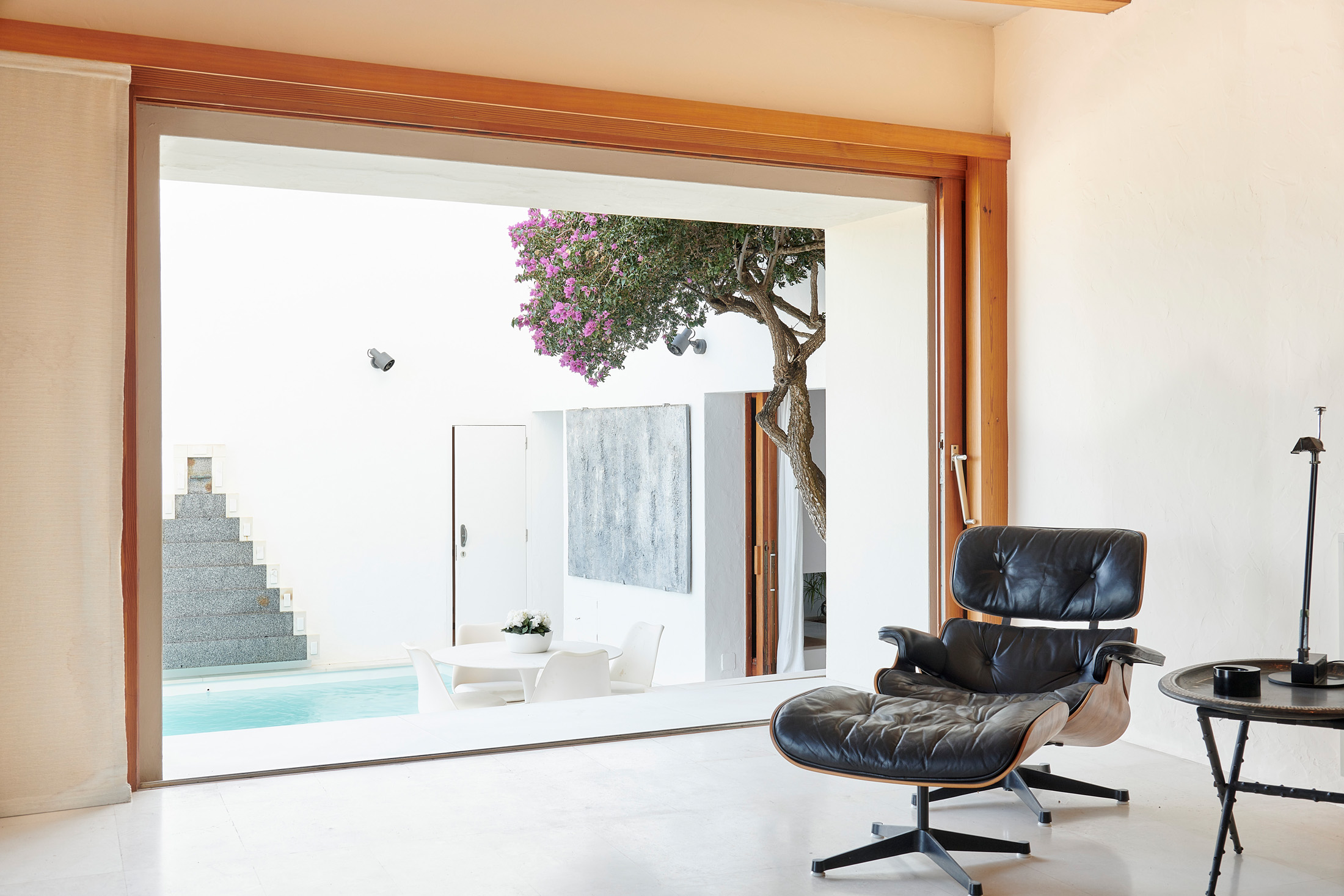 Design-led interior of a luxury townhouse to buy in Ibiza